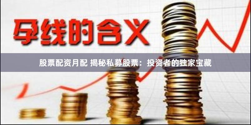 股票配资月配 揭秘私募股票：投资者的独家宝藏